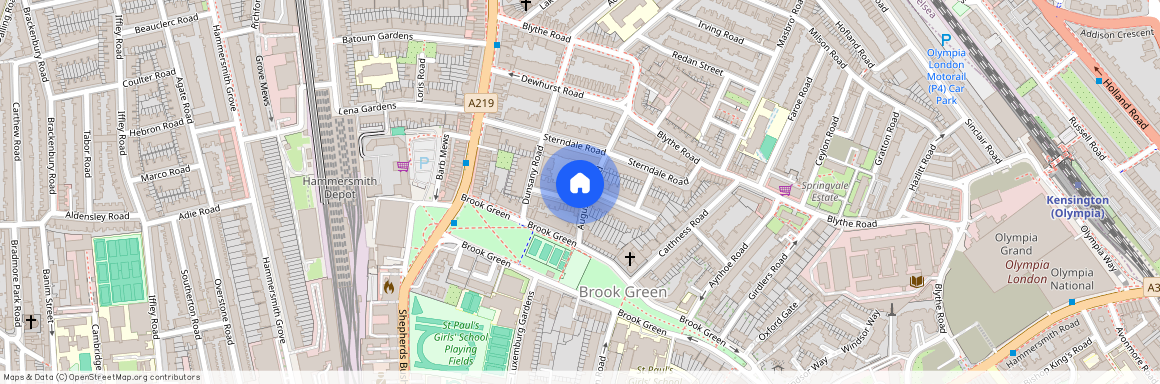 Stafford Mansions, Haarlem Road, W14