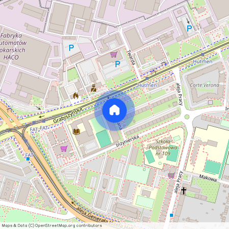 ul. Budowlana, Grabiszyn, Fabryczna, Wrocław, dolnośląskie