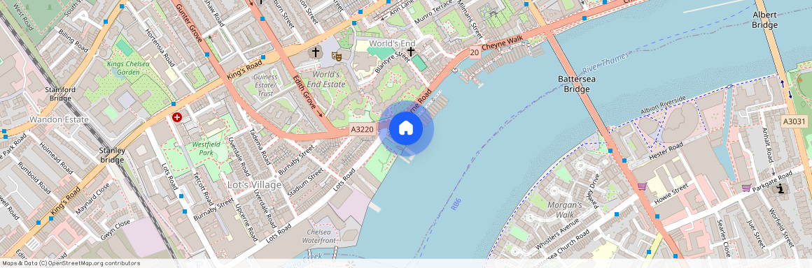 Cadogan Pier, Cheyne Walk, London, SW3