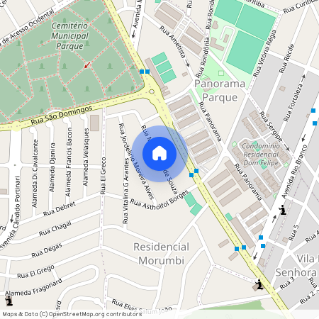 Rua Maria Alves de Souza, Residencial Morumbi, Goiânia, GO, 74574015