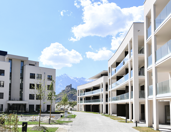 Très joli appartement de 2.5 pièces au 1er étage avec grand balcon (I104) - Foto 1