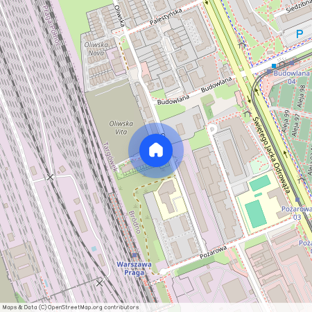 ul. Oliwska, Bródno, Targówek, Warszawa, mazowieckie