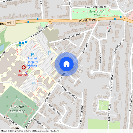 Bells Hill, Barnet, EN5