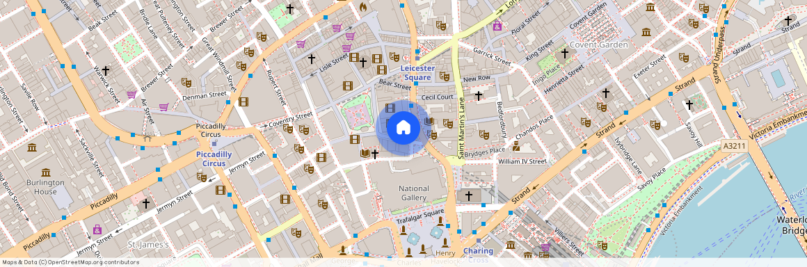 Charing Cross Road, Covent Garden, WC2H