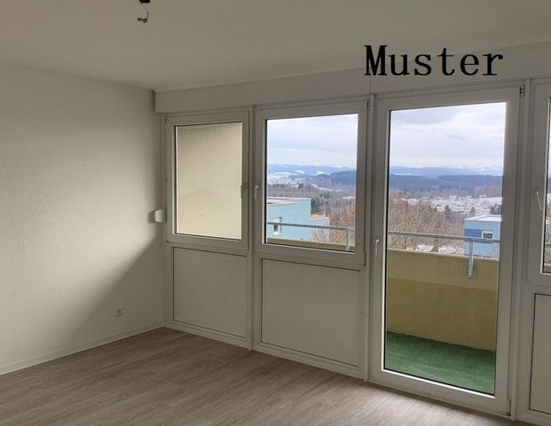 Alpenblick gratis: 3-Zimmer-Wohnung mit Balkon - Photo 1