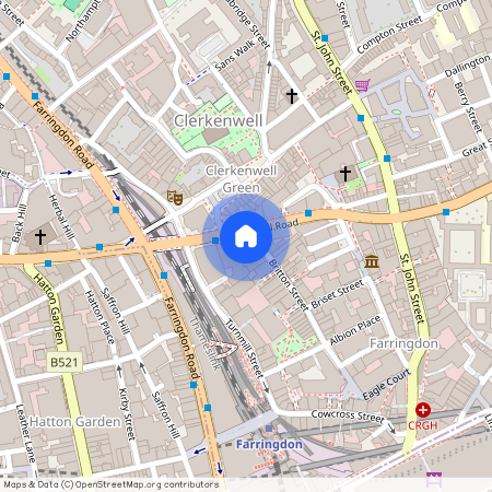 Dickens Court, 13-16 Britton Street, Clerkenwell, London