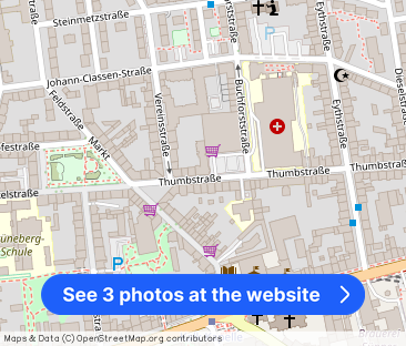 Preiswerte 1-Zimmer-Wohnung in Stadtlage (WBS 60+ erforderlich) - Photo 1