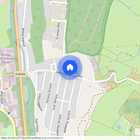 Ladysmith Terrace, Georgetown, Tredegar