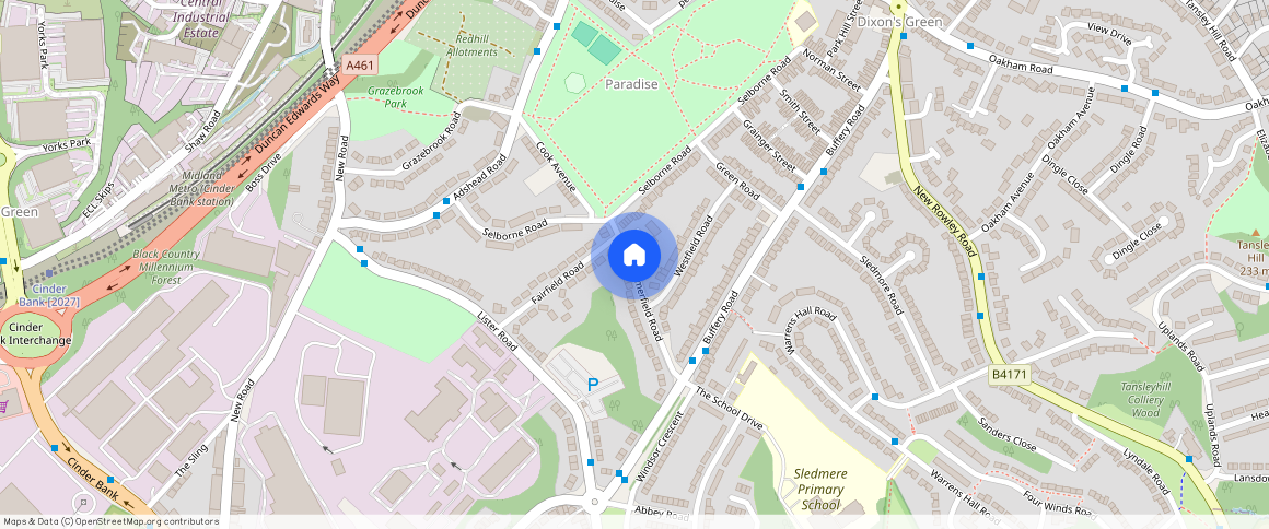 Summerfield Road, Dudley, West Midlands, DY2 8JZ