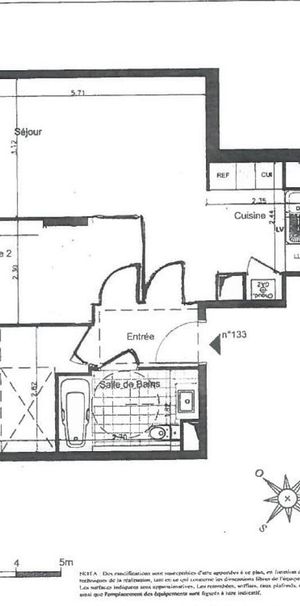 location Appartement T3 DE 59.56m² À CHATOU - Photo 1