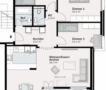 Appartement familial spacieux dans un quartier calme - Photo 4