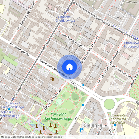 ul. 20 Stycznia 1920, Bocianowo, Bydgoszcz, kujawsko-pomorskie