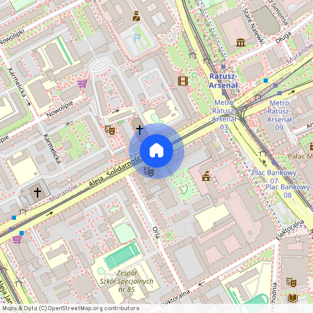 al. Aleja "Solidarności", Muranów, Śródmieście, Warszawa, mazowieckie