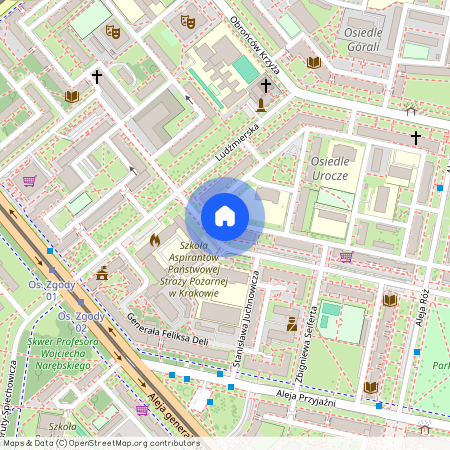 Kraków-Nowa Huta, os. Urocze, Kraków