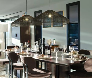 Villa contemporaine Roquebrune vue mer cinéma privé - Photo 5