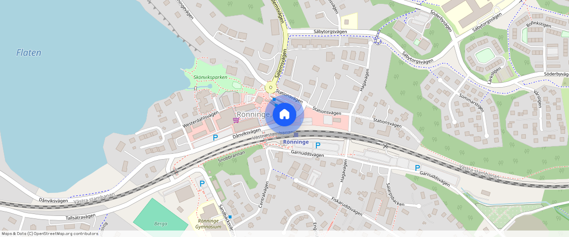 Dånviksvägen 4B, Rönninge