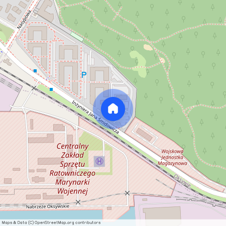 ul. Nasypowa, Oksywie, Gdynia, pomorskie