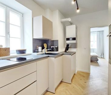 Exklusive 2-Zimmer Wohnung vollständig möbliert monatlich anmietbar - Foto 4