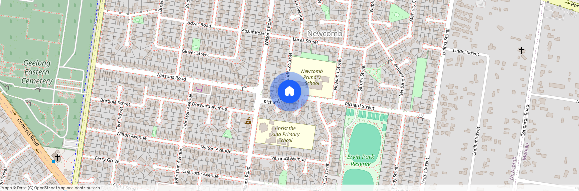 Victoria 3219, Newcomb