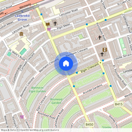Ladbroke Grove Notting Hill London, Royal Borough of Kensington and Chelsea