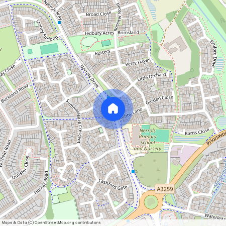 Rossiter Road, Nerrols Grange