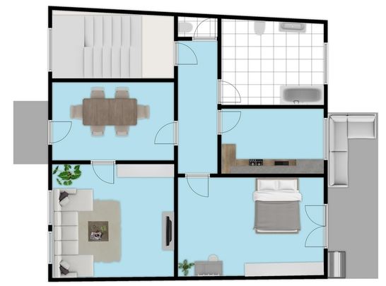 KREFELD-STADTMITTE: SCHÖNE 3-ZIMMER WOHNUNG ZU MIETEN! - Photo 1