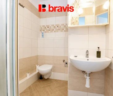 Pronájem bytu 1+1, ul. Filipova, Brno - Bystrc, lodžie, klidná loka... - Fotografie 5