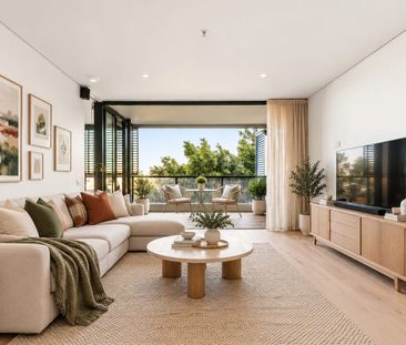 Stylish one-bedroom plus study apartment in 'Trio' - Photo 1