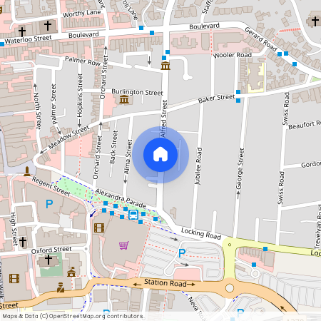 Alfred Street, Weston-super-Mare, Somerset