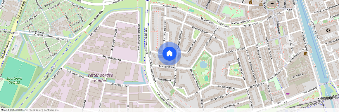 Vettenoordse Polder Oost, 3131 EK, Händelstraat, Vlaardingen