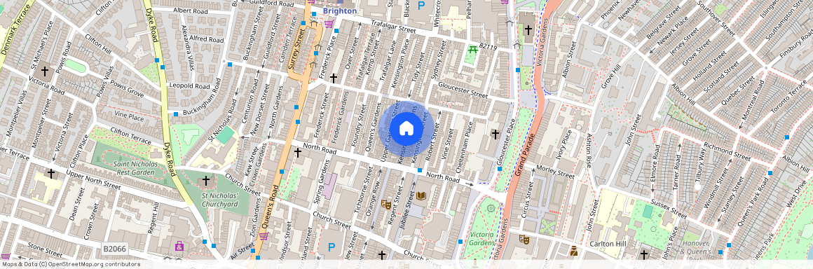 Kensington Gardens, Brighton