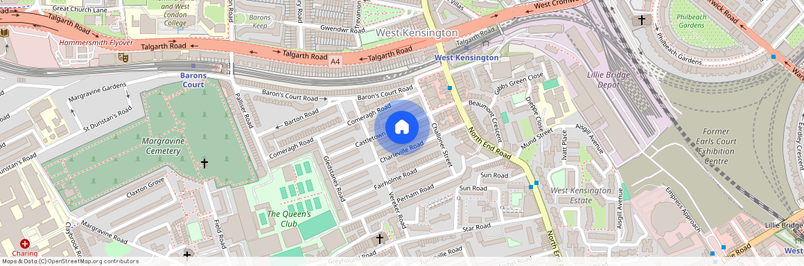 Castletown Road London W14, London, W14
