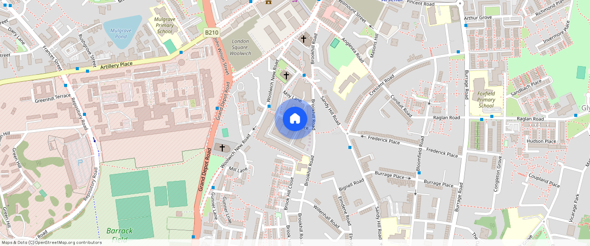 Rolfe Terrace, Woolwich, London, SE18