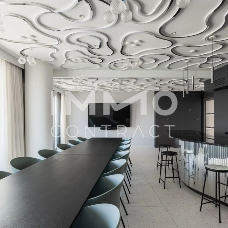 DANUBEFLATS: Elegant möbliertes Studio mit Cityblick: Doorman, Gym, Spa, Pool, Lounges - Internet inkl. - Tiefgaragenstellplatz möglich! - Foto 1