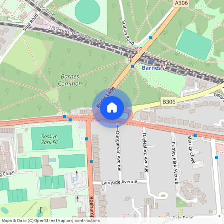 Queens Ride, SW13, London