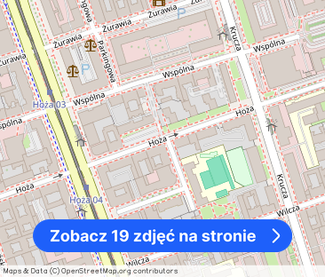 Penthouse na wynajem Hoża 55 z dużym tarasem - Zdjęcie 1