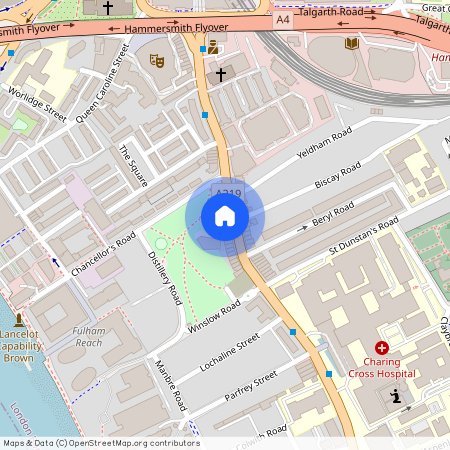 Brunswick House, Fulham Reach, W6