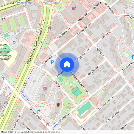 Ignacego Kruszewskiego, Grochów, Praga-Południe, Warszawa, mazowieckie