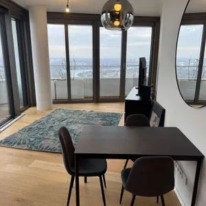Sky Living im 32. Stock | Private Loge über der Alten Donau - Photo 1