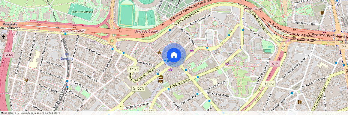 VAL-DE-MARNE (94), - ILE-DE-FRANCE, GENTILLY (94250)