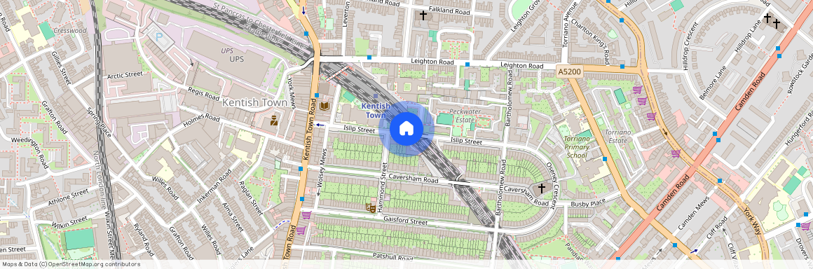 Islip Street, Kentish Town, London