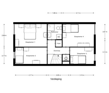 Huis te huur: Bolswardhoeve 27 3137 GB Vlaardingen - Foto 4