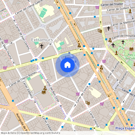 Palleter 20, piso 6, puerta 12, 46008 Valencia, Extramurs