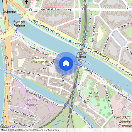 Quai du Condroz 21, 4000 Liège (Bon état)