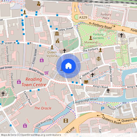Market Place, Reading, Berkshire, RG1
