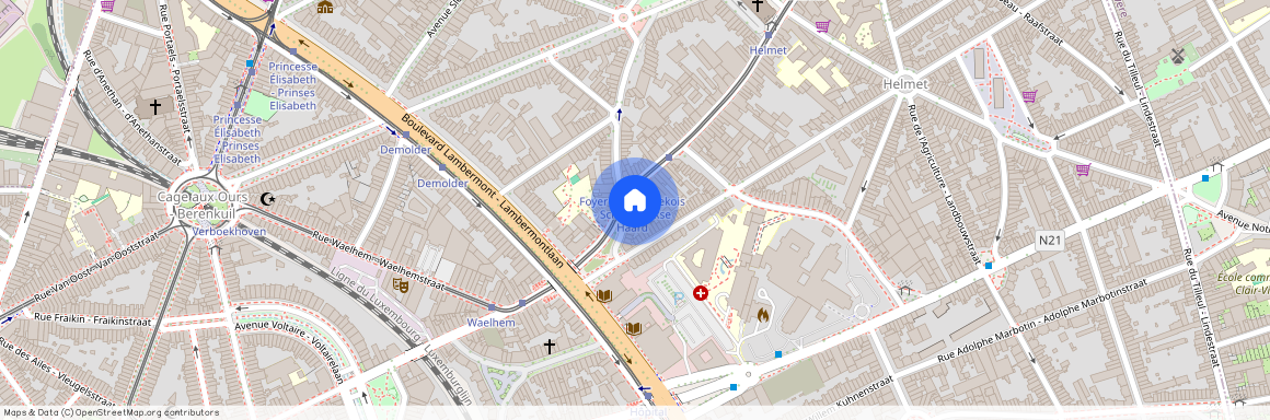 Avenue Albert Desenfans, 14, 5, 1030, Schaerbeek