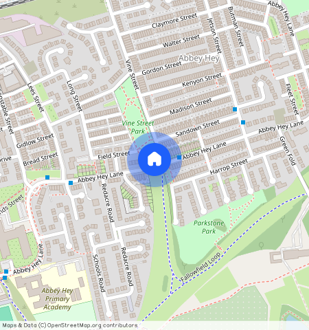 Abbey Hey Lane, Abbey Hey, Manchester, M18