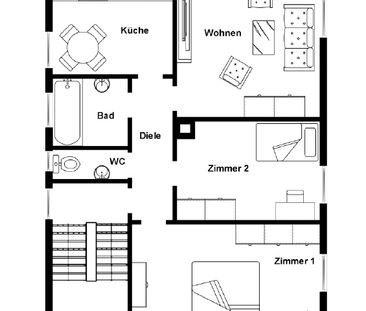 KLEINE - ABER FEINE 3-ZIMMER -WOHNUNG IN RAVENSBURG -SÜD - Photo 3