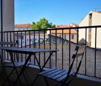 Studio meublé avec balcon - Proche Gare - Photo 1