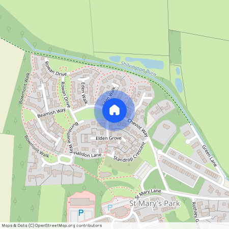 Cheviot Way, St. Mary Park, Morpeth